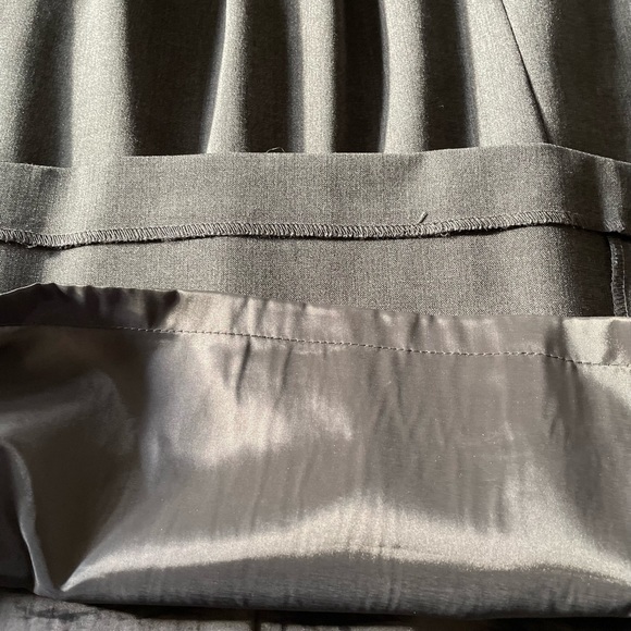 ~ Brooks Brothers Grey Wool Skirt ~ 8 ~ - Picture 6 of 6